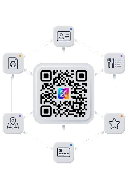 Create a digital business card with smart QR code using Contact Portfolio